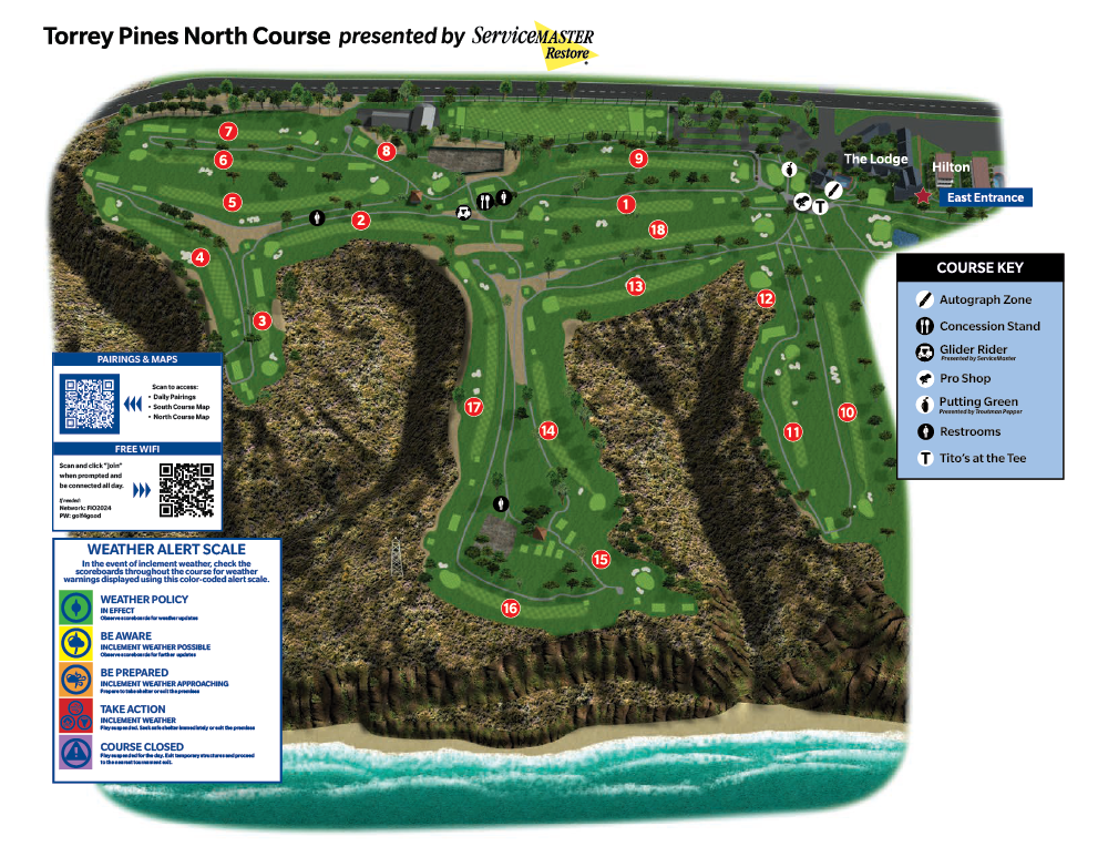 Course Maps Farmers Insurance Open